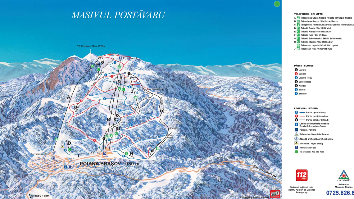 Гірськолижний тур в Румунію